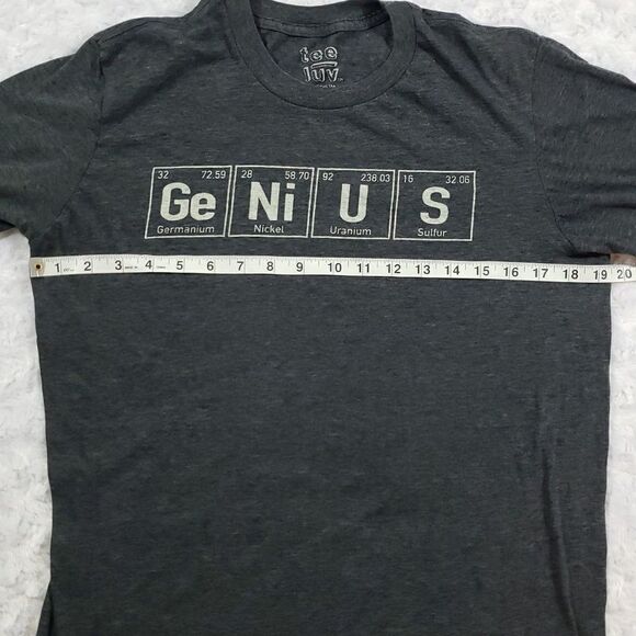 Graphic Tee Table of Elements Genius Shirt - Picture 5 of 6